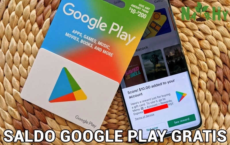 Cara mendapatkan Gratis $10 Google Play Gift Card dari Gamermine
