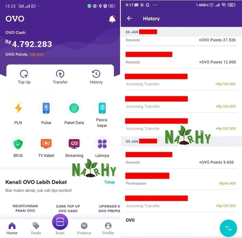 Cara menghasilkan OVO Gratis 250 Ribu OVO dari CashTravel